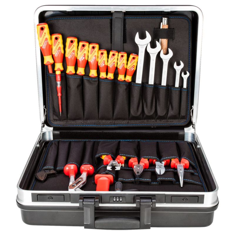 Gedore Werkzeugsortiment VDE im Koffer 74-tlg