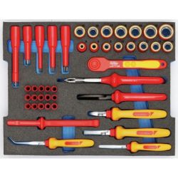 Gedore VDE-Werkzeugsortiment HYBRID + Ergänzung