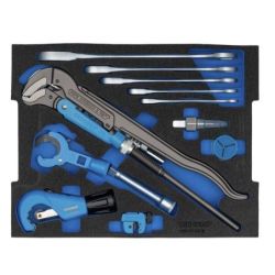 Gedore GEDORE L-BOXX 136 mit Sortiment Sanitär 44-tlg