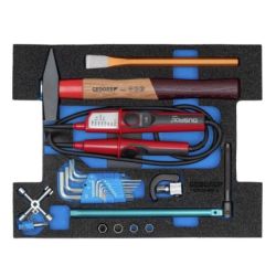 Gedore GEDORE L-BOXX 136 mit Sortiment Sanitär 44-tlg