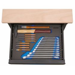 Gedore Werkzeugsortiment in CT-Modul 22-tlg