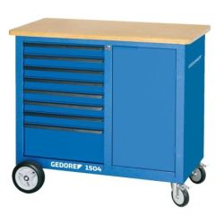 Gedore Rollwerkbank mit 8 Schubladen