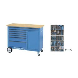 Gedore Rollwerkbank mit Sortiment