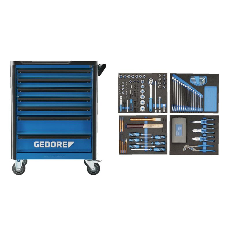 Gedore Werkzeugwagen mit Sortiment