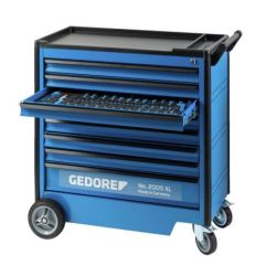 Gedore Werkzeugwagen mit PKW-Sortiment