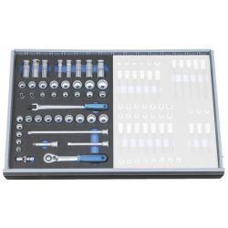 Gedore Steckschlüssel-Sortiment 3/8" in CT-Modul 43tlg