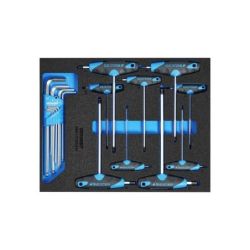 Gedore Winkelschraubendreher-Satz in CT-Modul 17tlg