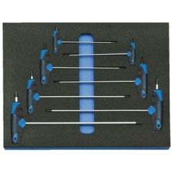 Gedore Winkelschraubendreher-Satz in CT-Modul 7tlg
