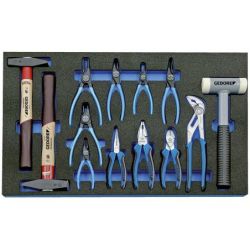 Gedore Werkzeugsortiment in CT-Modul 13tlg