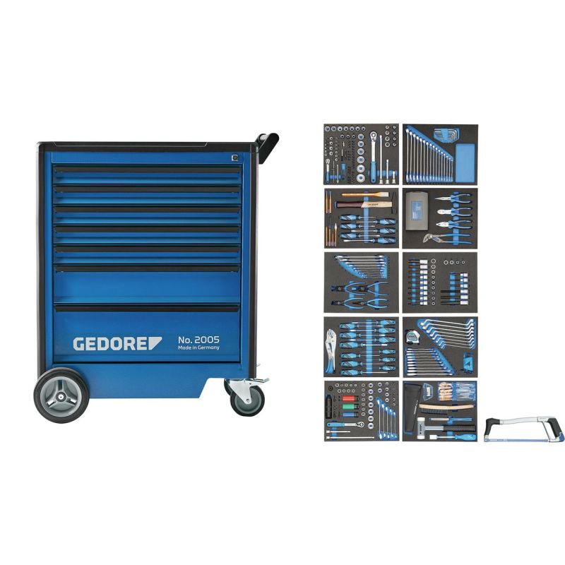 Gedore Werkzeugwagen mit Sortiment