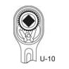 Gedore Umschaltknarre 1/4" 127 mm