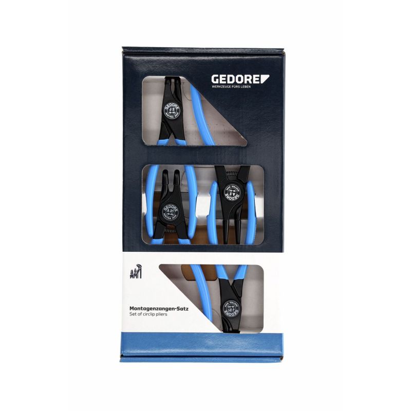 Gedore Montagezangen-Satz 4-tlg