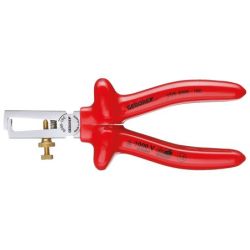 Gedore VDE-Abisolierzange mit Tauchisolierung