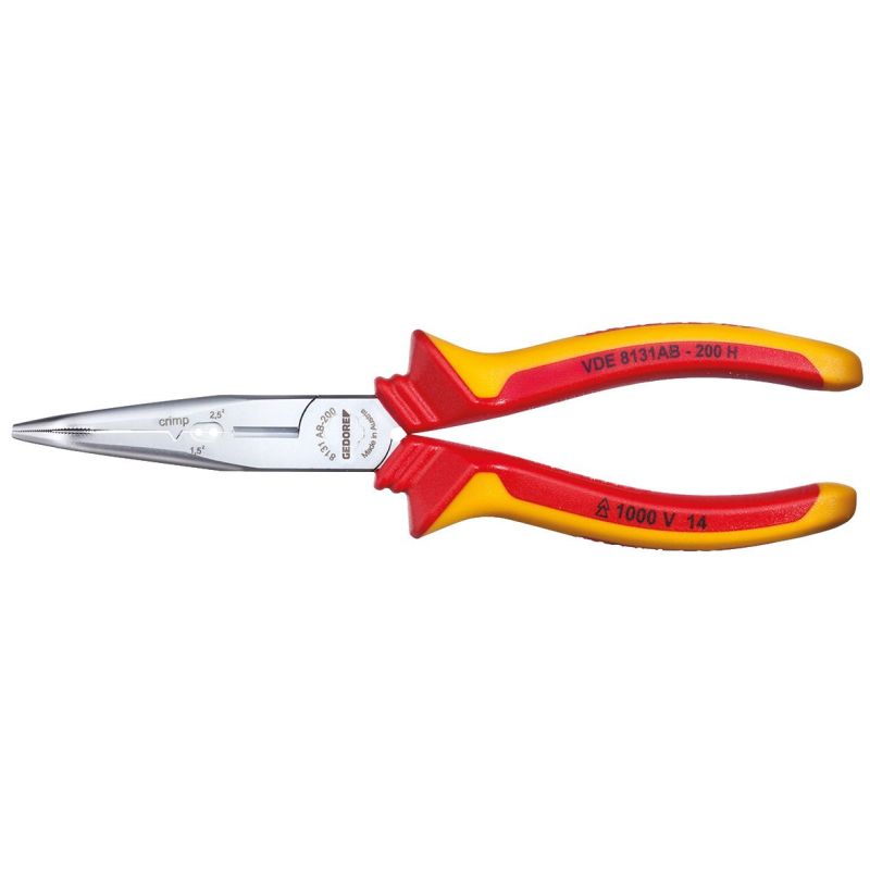 Gedore VDE-Mehrfachzange 200 mm gewinkelt
