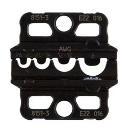 Gedore Crimpeinsatz-Set f. unisol. Quetschverbinder