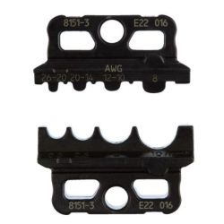 Gedore Crimpeinsatz-Set f. unisol. Quetschverbinder