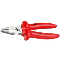 Gedore VDE-Kraft-Kombinationszange mit Tauchisolierung