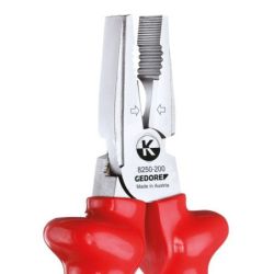 Gedore VDE-Kraft-Kombinationszange mit Tauchisolierung