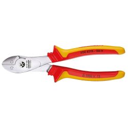 Gedore VDE-Kraft-Seitenschneider mit Hüllenisolierung