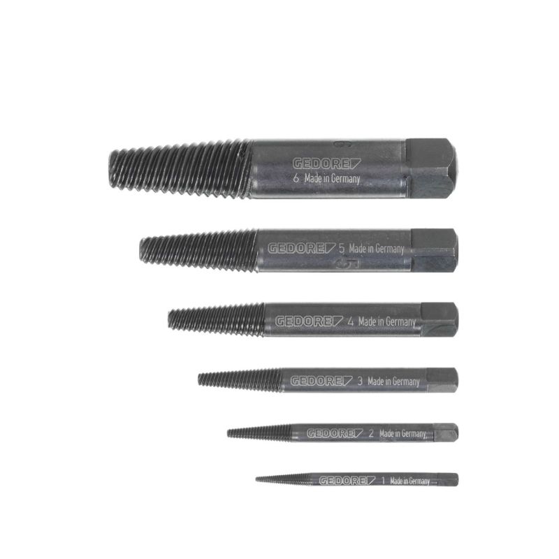 Gedore Schraubenausdreher-Satz 6-tlg M3-M24