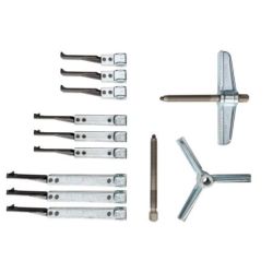 Gedore Abzieher-Set mit 9 Haken 200x150/220/300 mm