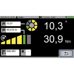 Gedore E-torc Q R Displayeinheit mit Scanner