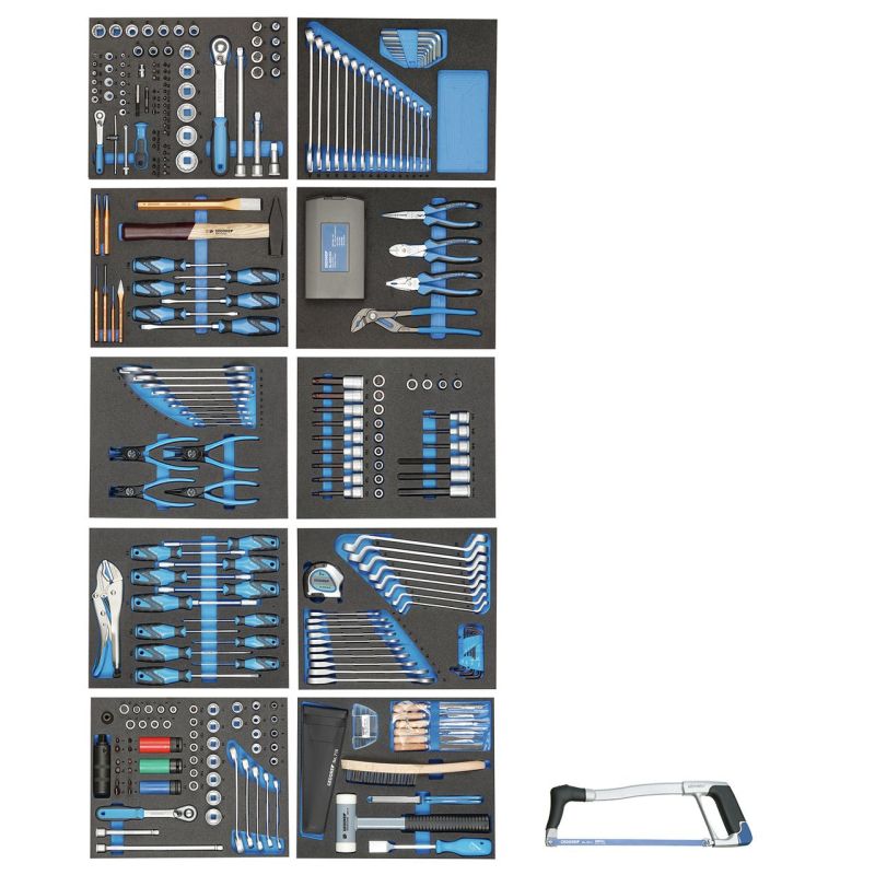 Gedore Werkzeugsortiment in CT-Modulen