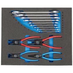 Gedore Werkzeugsortiment in 2/4 CT-Modul