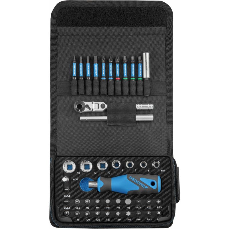 Gedore Ready to Fix Kit 43-tlg - Bit-Kit 1/4"