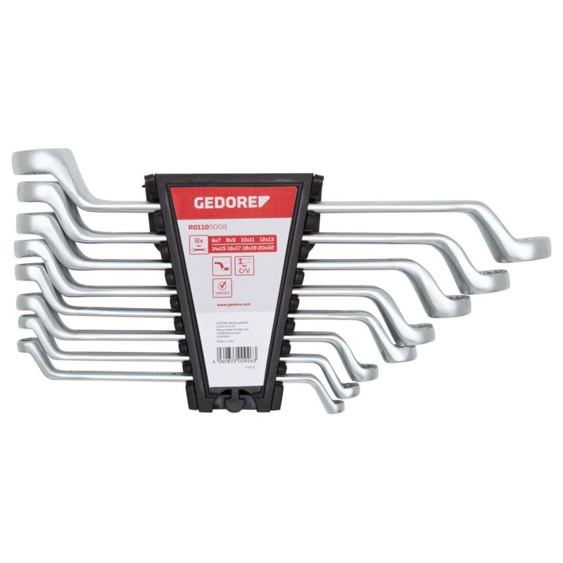 Gedore Doppelringschl.Satz SW6-32mm 12tlg