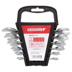 Gedore Doppelmaulschl.Satz kurz SW6-17mm 6tlg