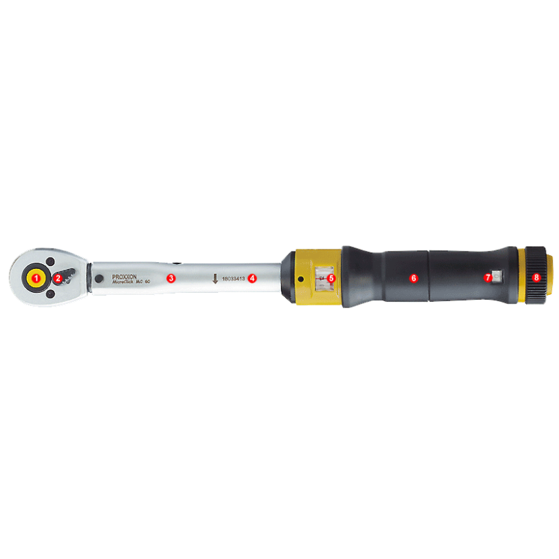 PROXXON MicroClick-Drehmomentschlüssel MC 60