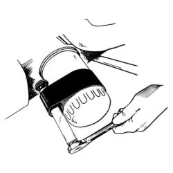 Gedore Ölfilterbandschlüssel 1/2 max.D.152mm