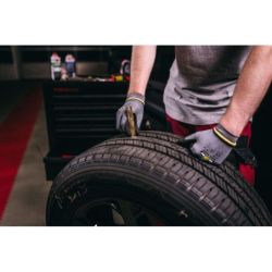 Gedore Reifenprofil-Tiefenmesser messing