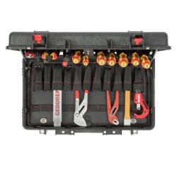 Gedore Werkzeugsatz SANITÄR im Werkzeugtrolley