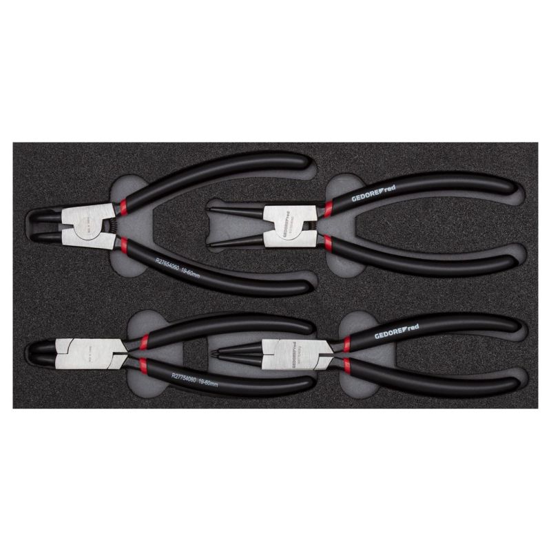 Gedore Sich.Ringzangensatz 1/3 CT-Modul 4tlg
