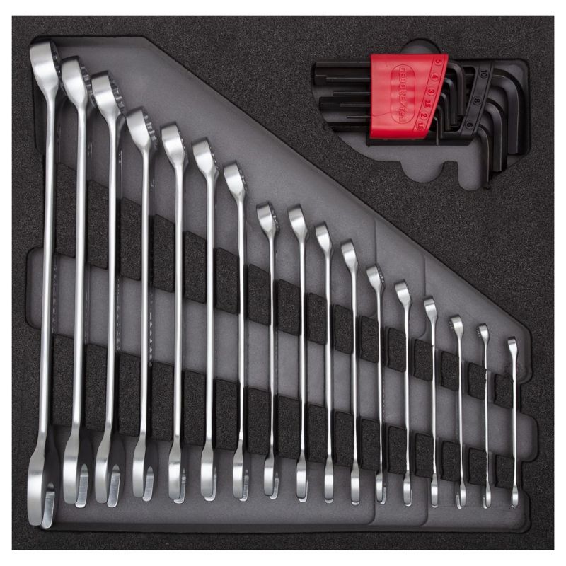 Gedore Ringmaulschl.Satz 2/3 CT-Modul 26tlg