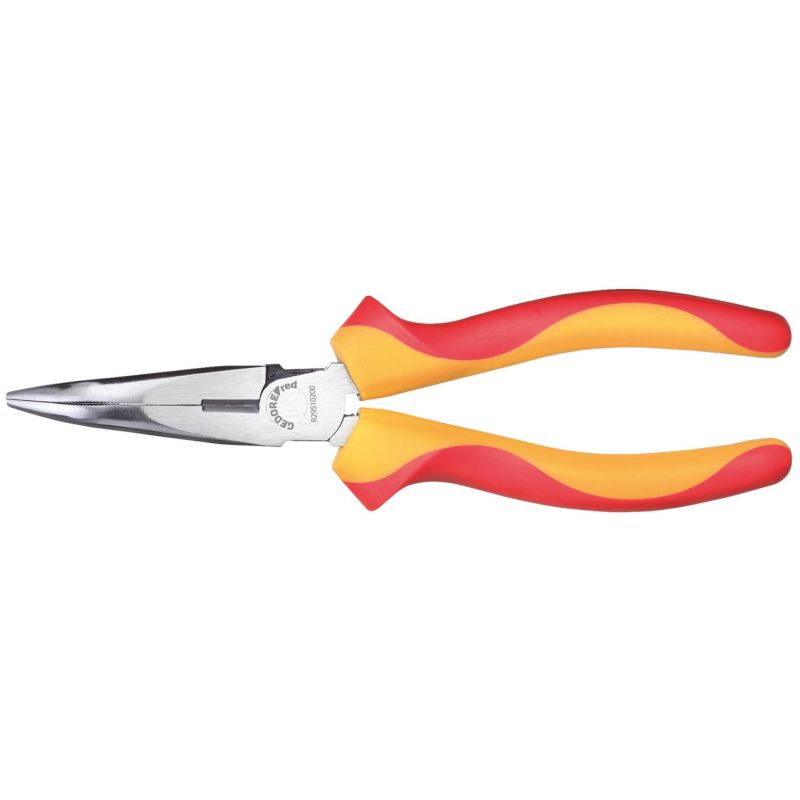 Gedore VDE-Flachrundzange L.200mm 45° 2K-Griff