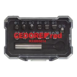 Gedore Bit-Box 1/4 PH+SL+TX+6kt+Bithalter 14tlg