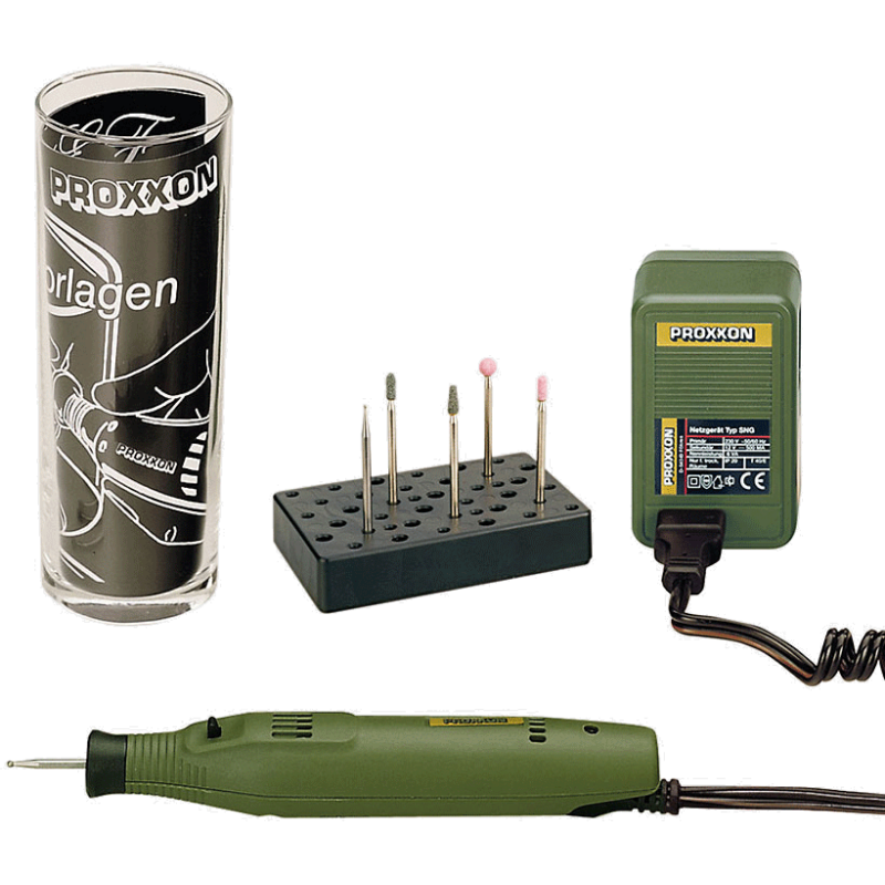 PROXXON Gravier-Komplettset mit Graviergerät GG 12