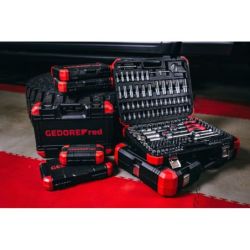 Gedore Steckschl.Satz 1/4+3/8+1/2 172tlg