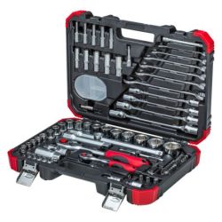 Gedore Steckschl.Satz 1/4+1/2 92tlg