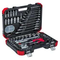 Gedore Steckschl.Satz 1/4+1/2 92tlg