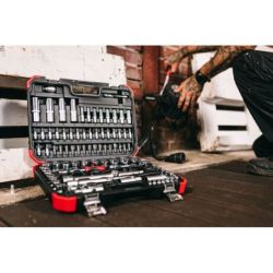 Gedore Steckschl.Satz 1/4+1/2 94tlg