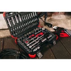 Gedore Steckschl.Satz 1/4+1/2 94tlg