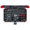 Gedore Steckschl.Satz 1/4 SW4-14mm 46tlg