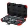 Gedore Steckschl.Satz 1/4 SW4-14mm 46tlg