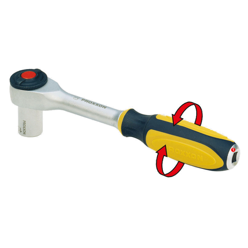 PROXXON Rotary Ratsche 1/4"