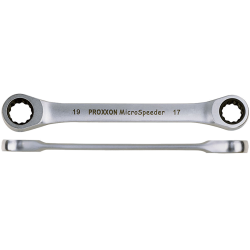 PROXXON Doppelring-MicroSpeeder 17 x 19 mm