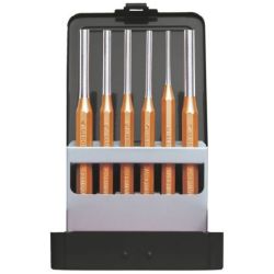 Gedore Splinttreibersatz 3-8mm +Kassette 6tlg